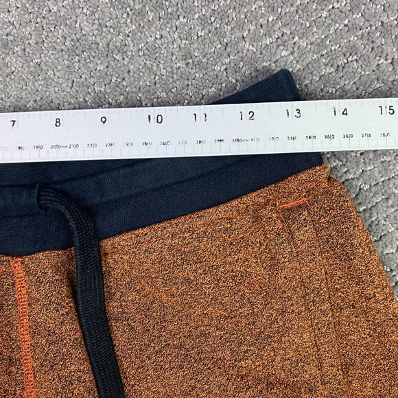 Nike Alumni Shoebox Shorts Men's Small Orange Gym Athletic Running Drawstring - Picture 8 of 12